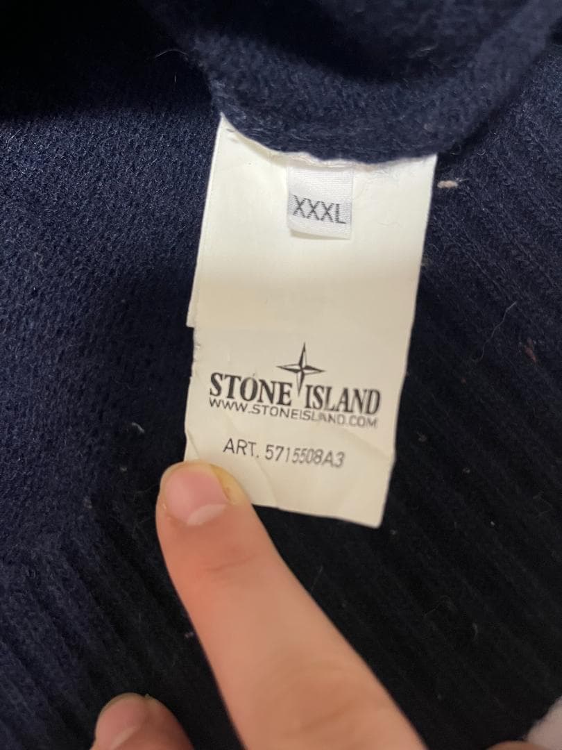 S*@様 【良品・XL・正規品】STONE  ネイビー ハーフボタン