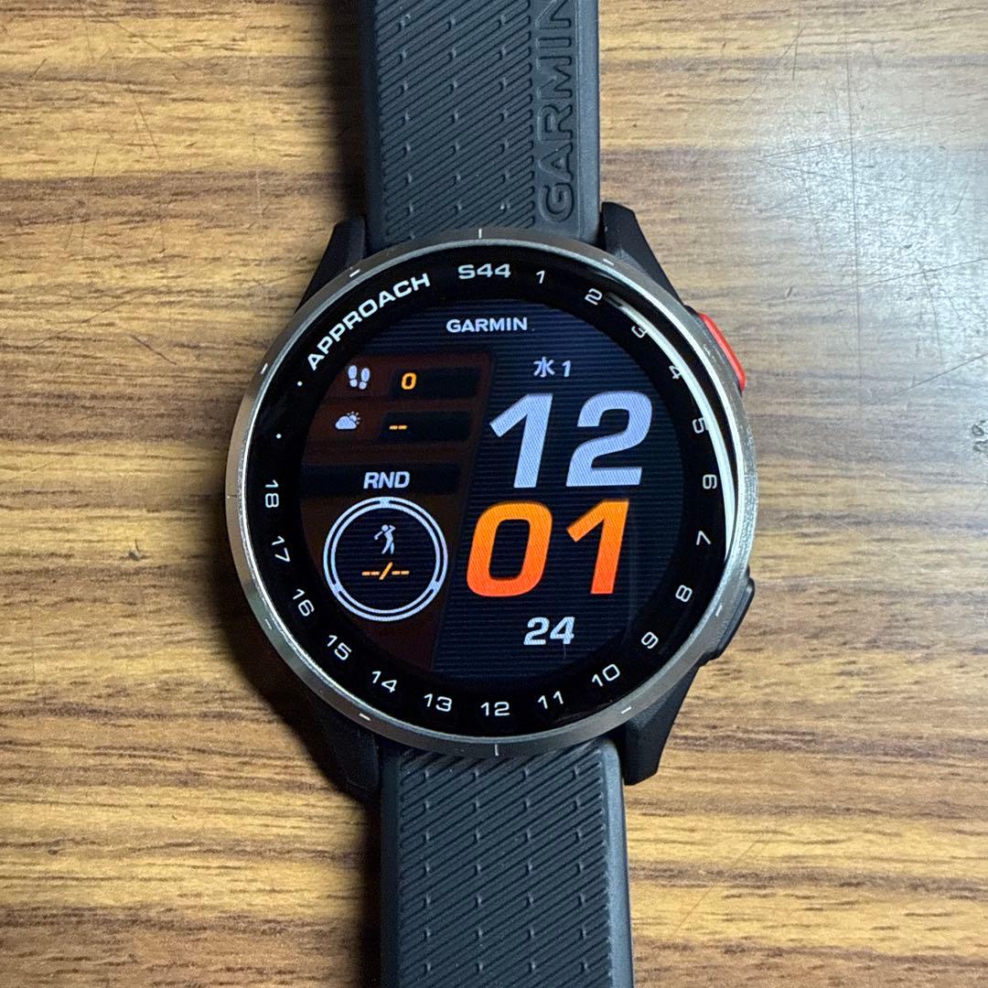 美品　Garmin Approach S44 スマートウオッチ　保証期間内