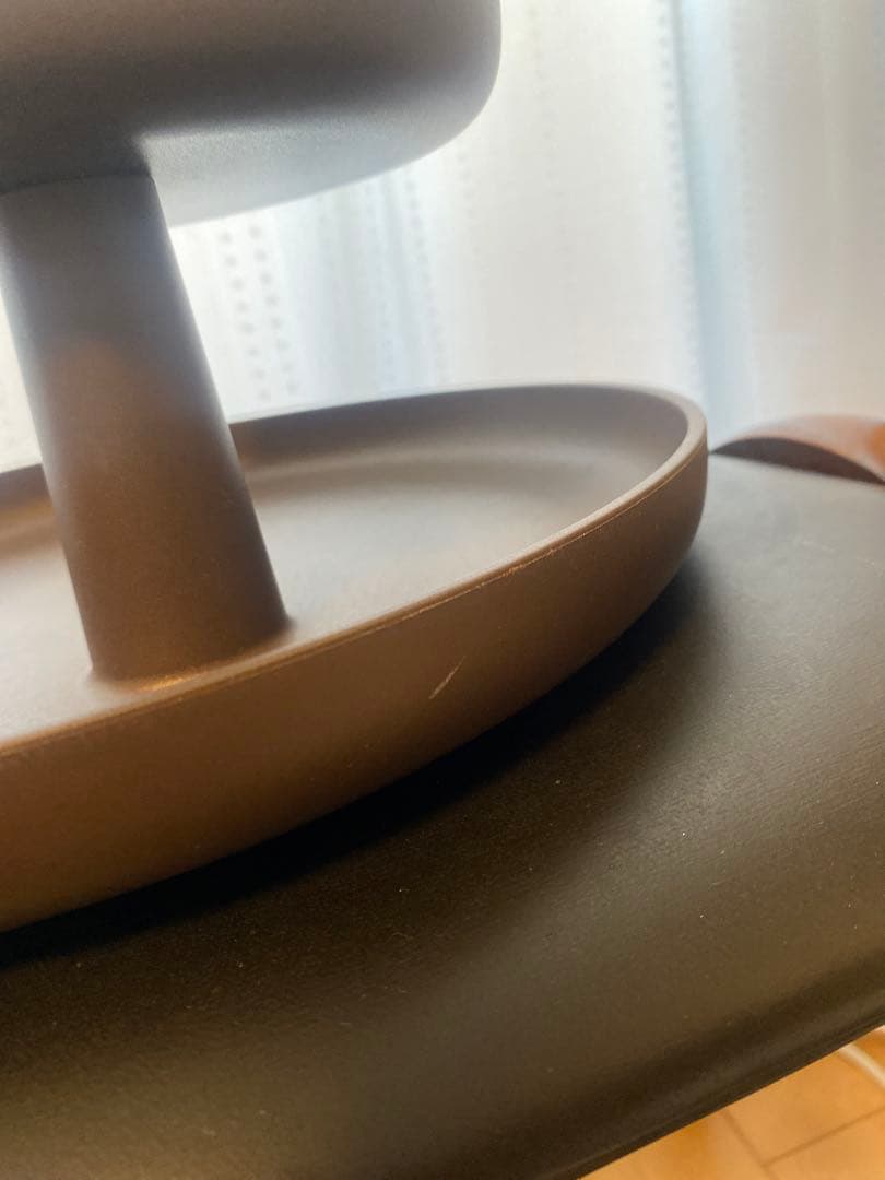 廃盤色ヴィトラvitra rotary tray teak brown 未使用品