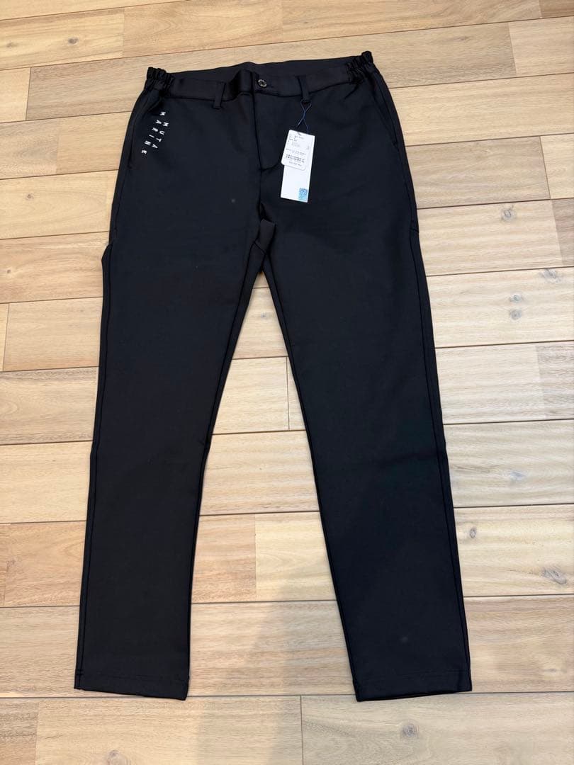 新品★63,800円 ブルゾン＆パンツ 上下2枚セットアップムータマリン 黒 6