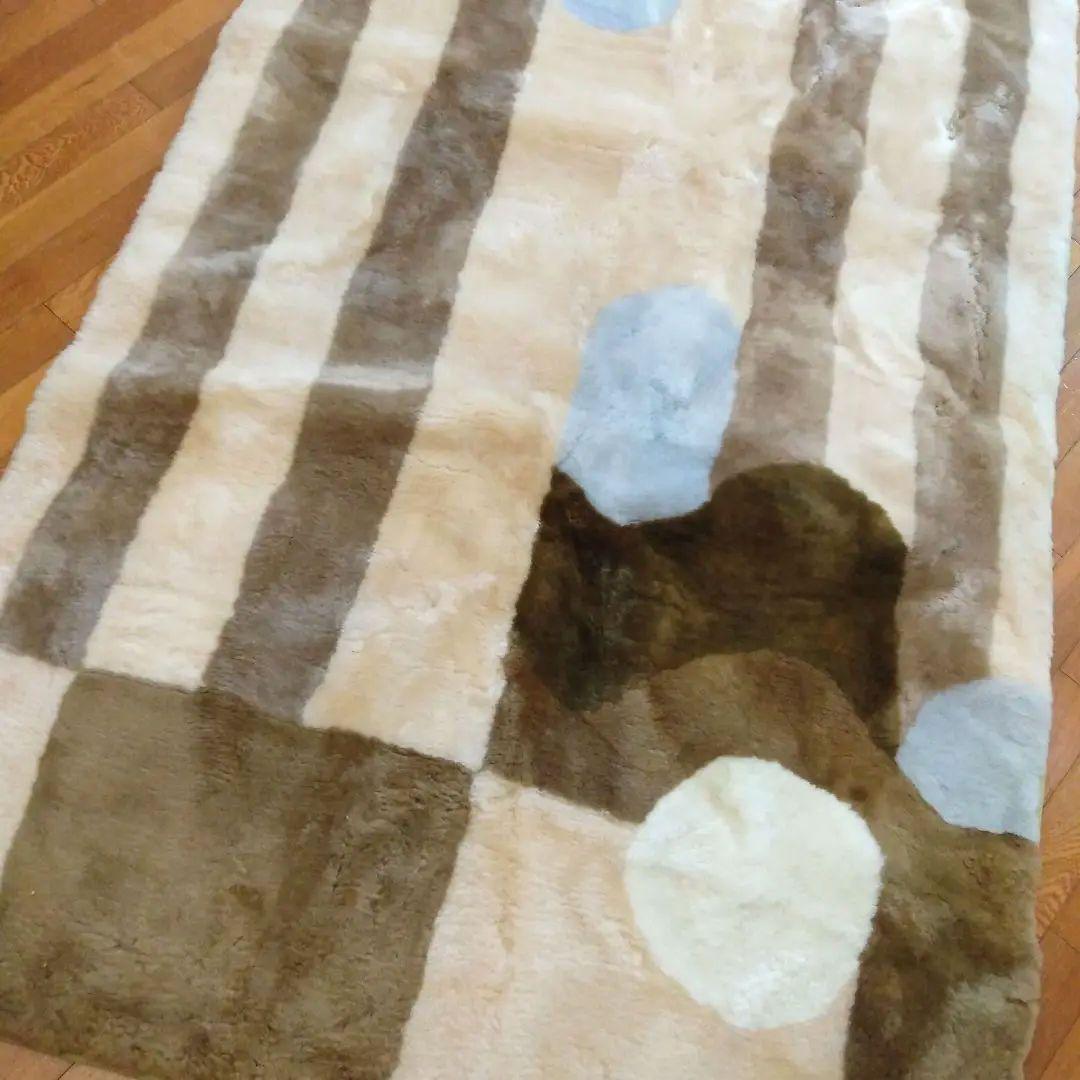 超美品 良品 最高級品  京都西川  ムートン  カバー    ムートンシーツ