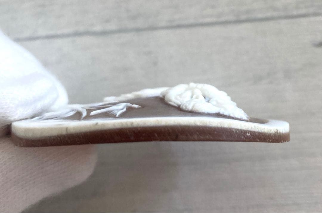 カメオ　シェル　ルース　母親と子供