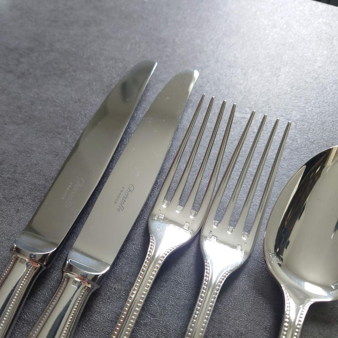 美品 クリストフル パール スタンダードサイズ 6点