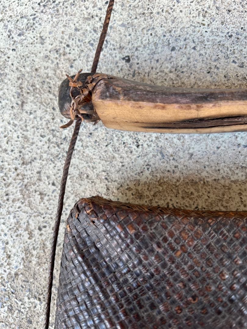 インドネシア フィリピン ルソン アジア バッグ 竹製 古道具 民藝 古民具 籠