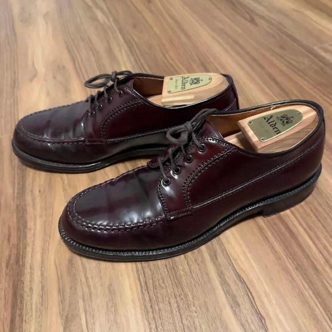 Alden Moctoe モックトゥ バーガンディ コードバン 8E