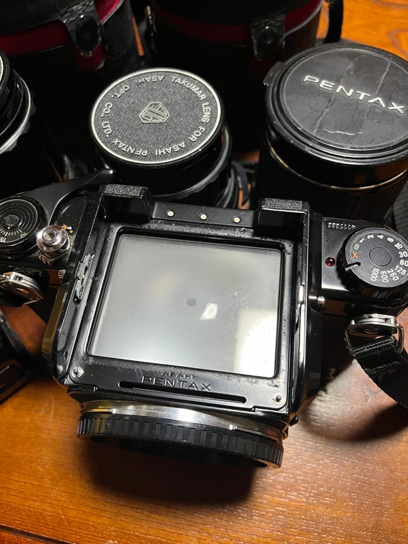 【週末セール】ASAHI PENTAX 6×7 中判フィルムカメラ レンズ3本
