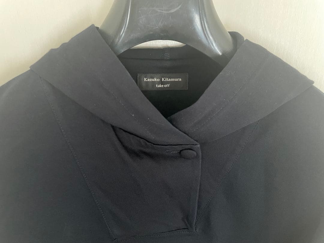 鎌倉テイクオフ　フード付きカットソー&パンツ　日本製　濃紺　フリーサイズ