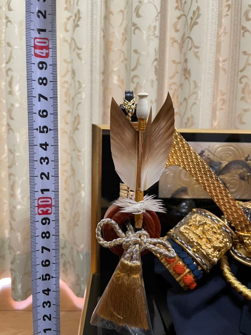 ミニ兜　翔剣兜　ミニ平飾り