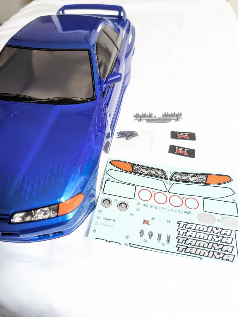 タミヤ 日産スカイライン GT-R スペアボディ R32　tt01 tt02用