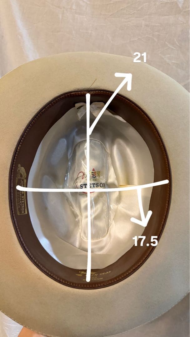 メタルスライム60's stetsonOPEN ROAD3X BEAVER