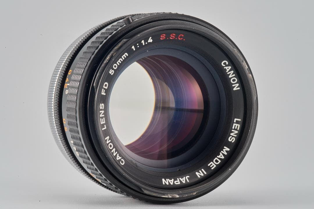 CANON 旧 FD 50mm f1.4 S.S.C.　 L92