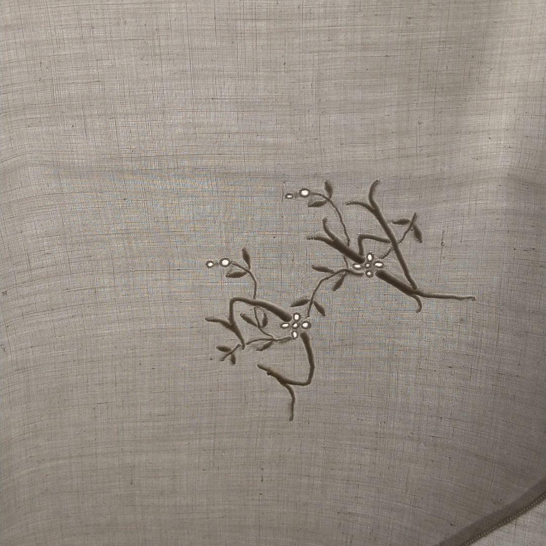 フランスアンティーク　クッションカバー　ピロケース