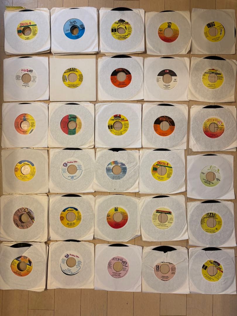 レゲエ　7インチ　500枚まとめ売り！！ 〜2000年前後ダンスホール中心〜