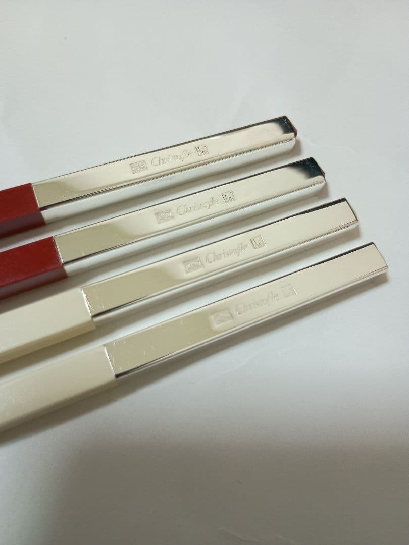 YUKIくん☆未使用☆christofle クリストフル　箸　ペア　セット