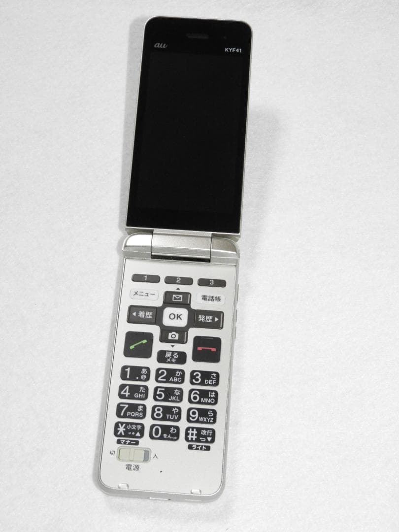 KYOCERA かんたんケータイ KYF41 au SIMフリー 4G LTE