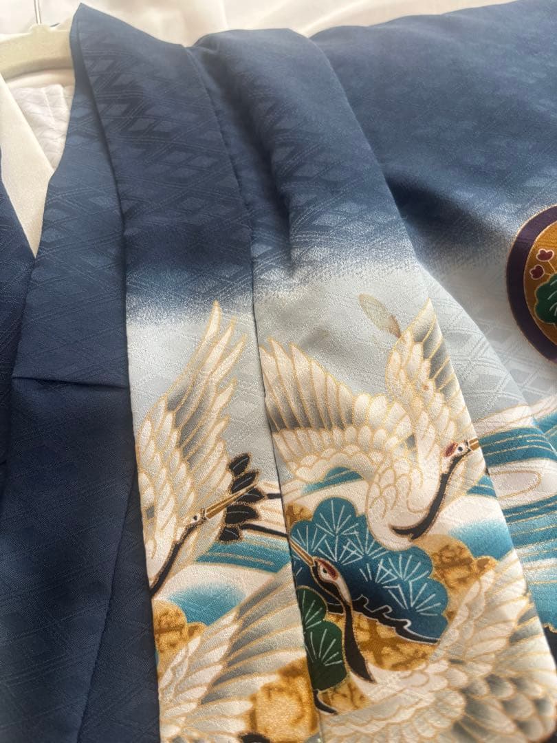 七五三　男の子　五歳　5歳　6歳　袴セット　着物羽織り　753 男児