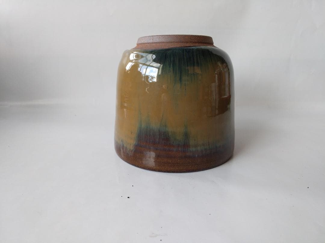 高取焼 火入 高取喜恵 造 共箱 栞 茶道具 茶器 新品 未使用 保管品 です。