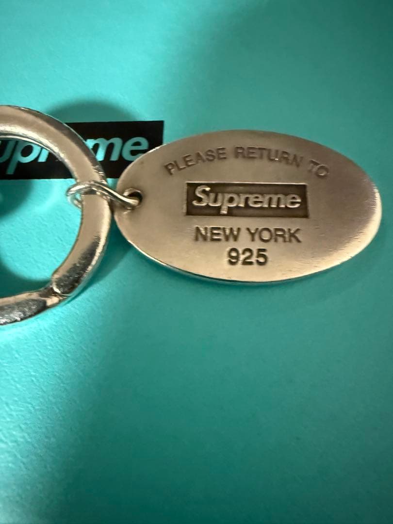 ク*エ様 Tifany supreme リターントゥ オーバルタグキーリング