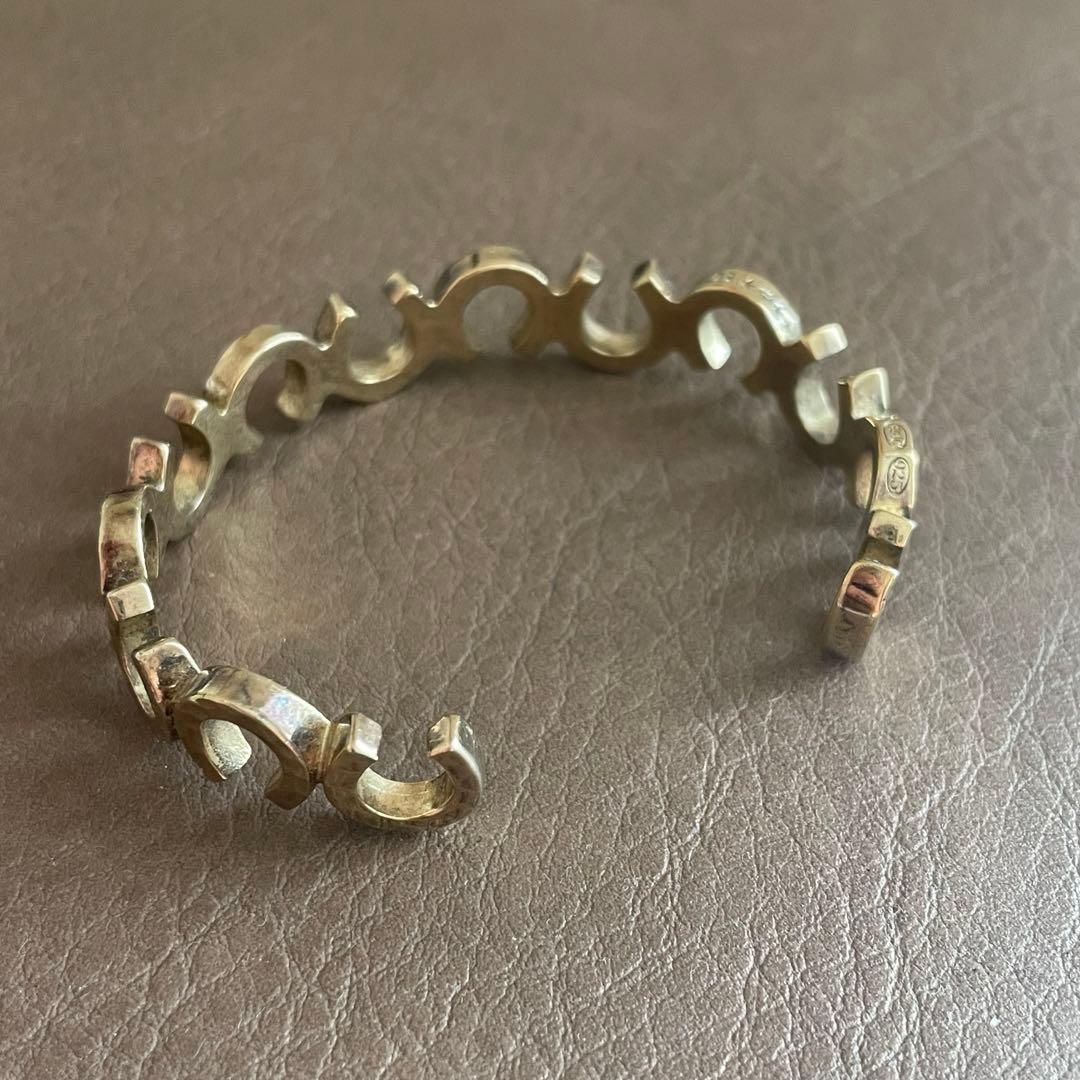 203jewelry シルバー馬蹄バングル