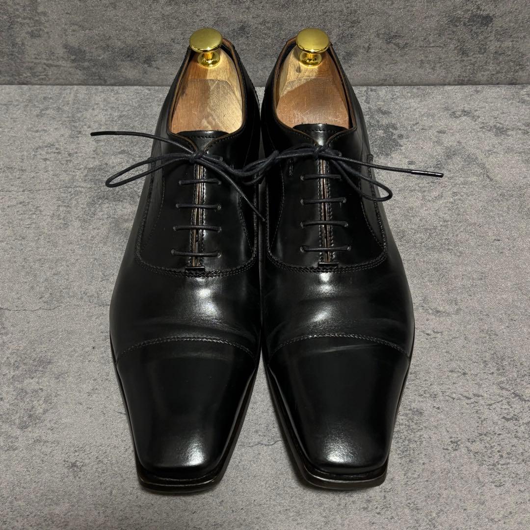 未使用級　キャサリンハムネットロンドン　ドレスシューズ　ブラック　黒　2301