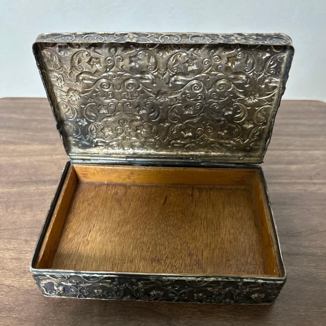 vintage Hazorfim銀製ボックス