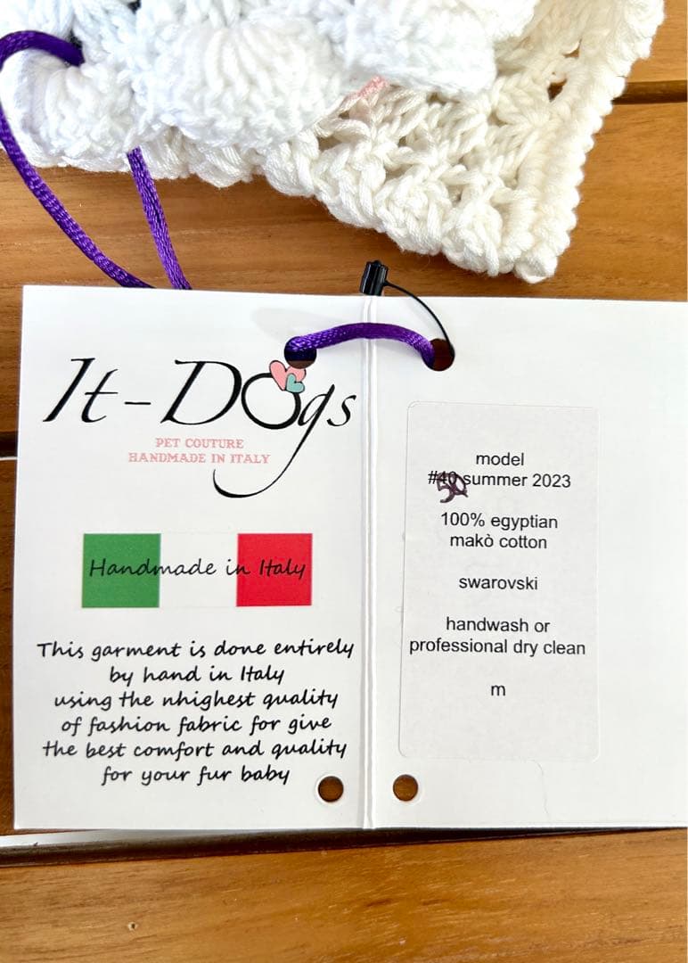 itdogs うさぎのニットトップスMサイズ