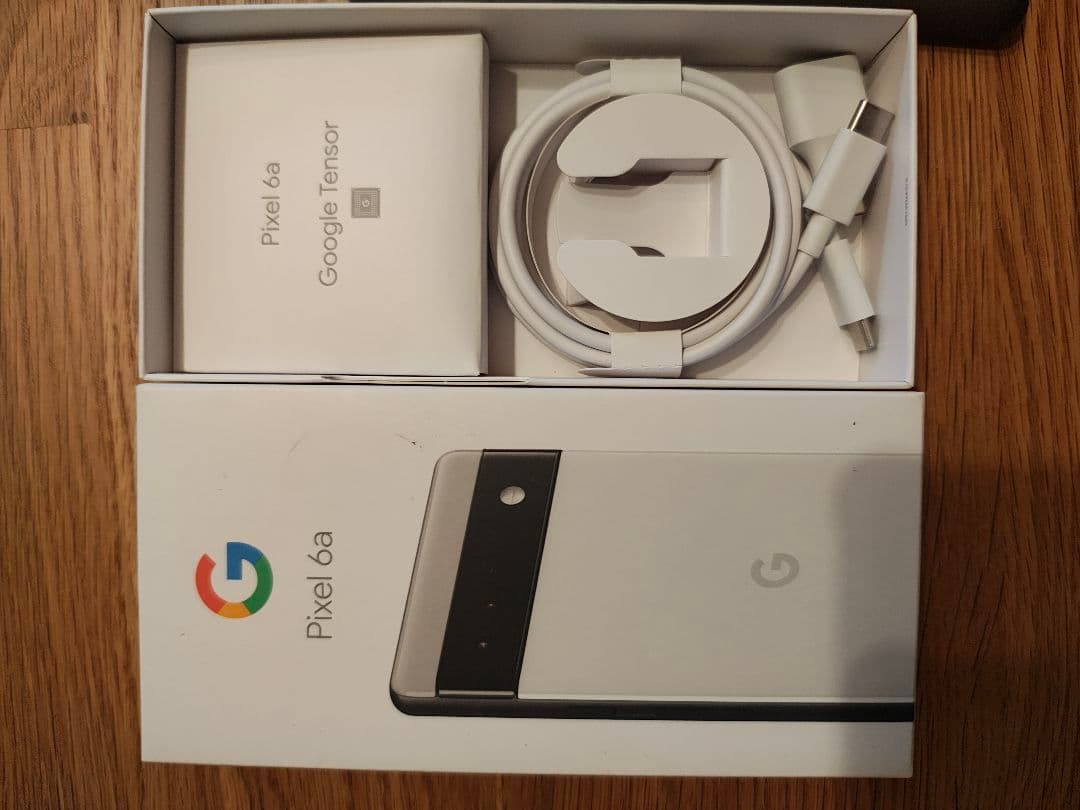 Pixel6a 美品　チョーク　正規ケース付き