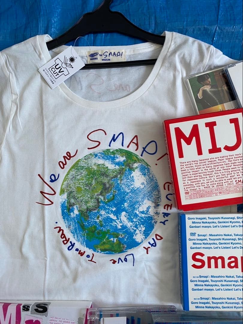 SMAP Tシャツ CD DVD まとめ売り グッズ