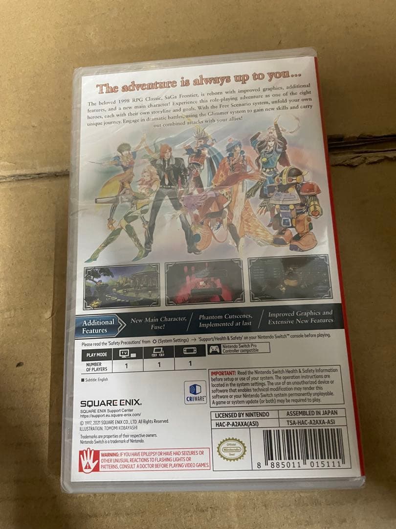 SaGa Frontier Remastered (輸入版:アジア)