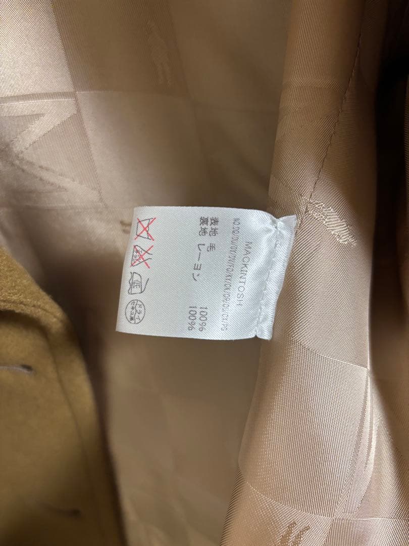 マル　MACKINTOSH ブラウン ピーコート 42