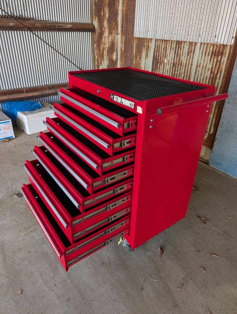 引き取り限定　ASTROPRODUCTS7段キャビネット　ツールワゴンセット販売