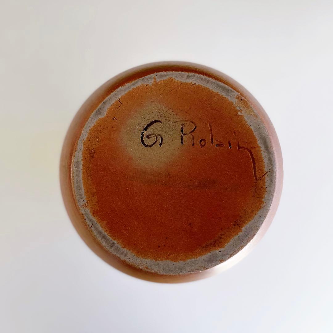 アンティーク フラワーベース 花瓶 Grès フランス