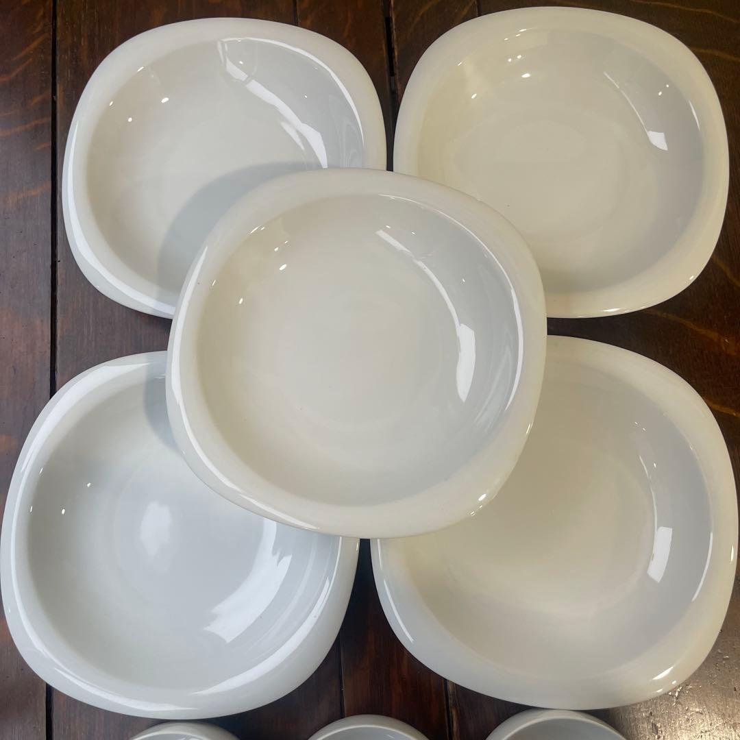 ローゼンタール　スオミ　白磁　ディーププレート　小鉢8点まとめ　21cm