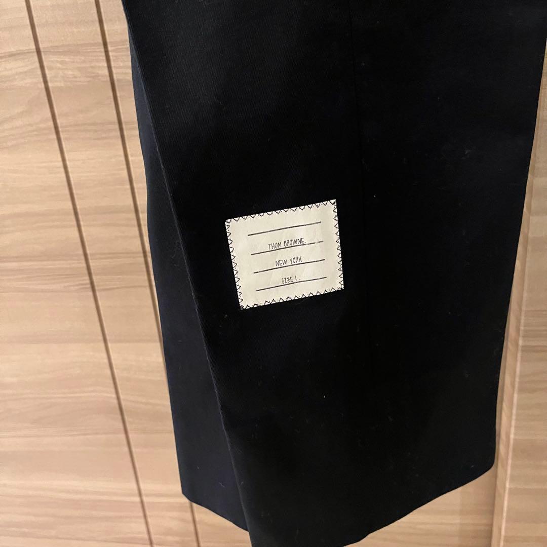 【極美品】THOM BROWNE コットンツイル　4BAR