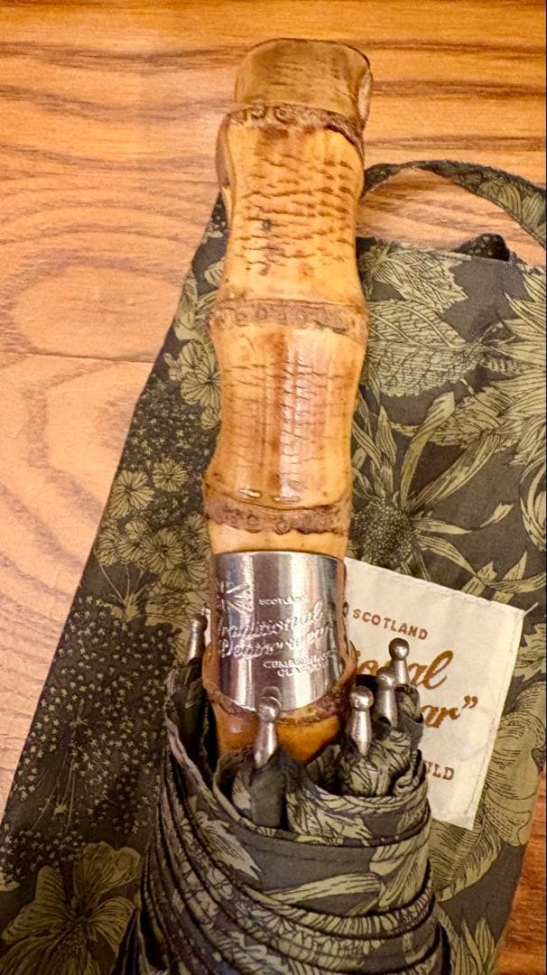 ◆希少美品♡Traditional Weatherwearリバティ晴雨兼用折畳傘