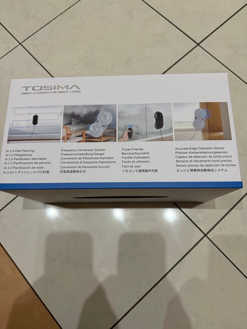 TOSIMA 窓掃除ロボット W2