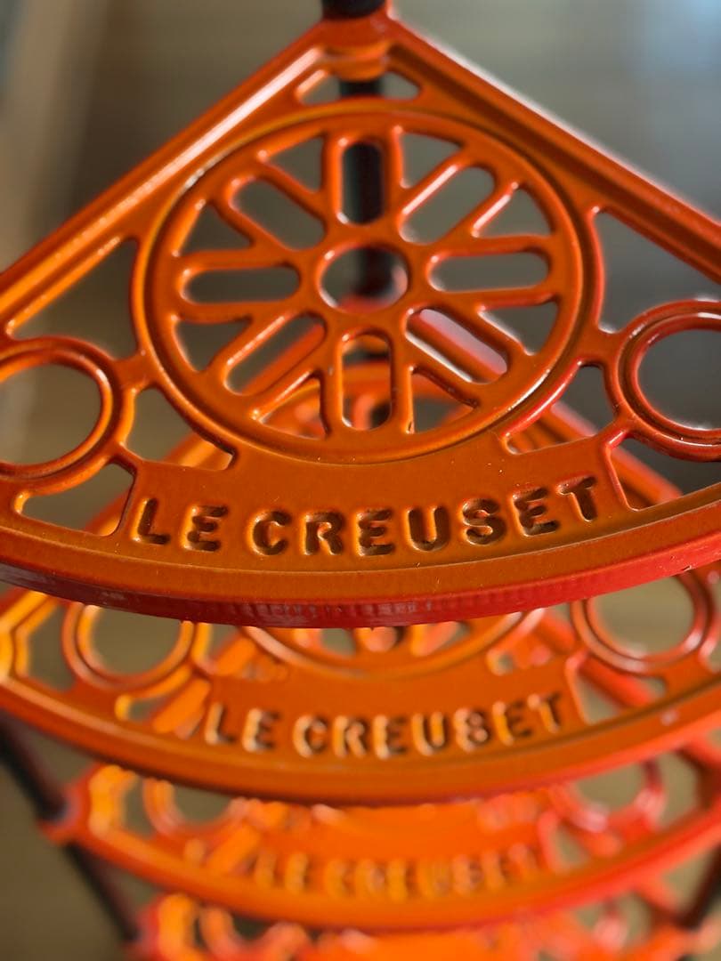 ルクルーゼ ポットスタンド 5段 オレンジ LE CREUSET
