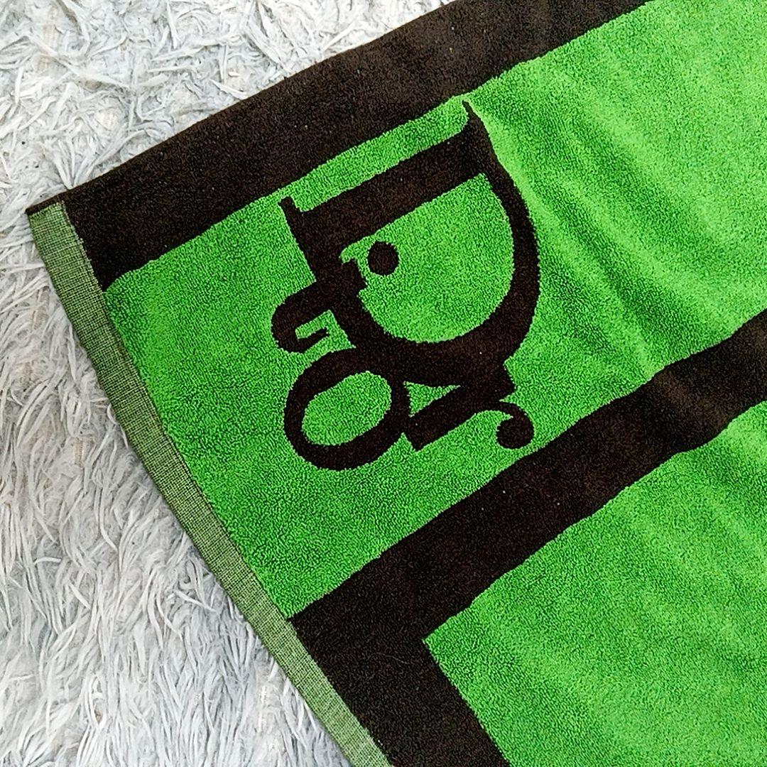 レアChristian Dior ディオール ヴィンテージ バスタオル ロゴ