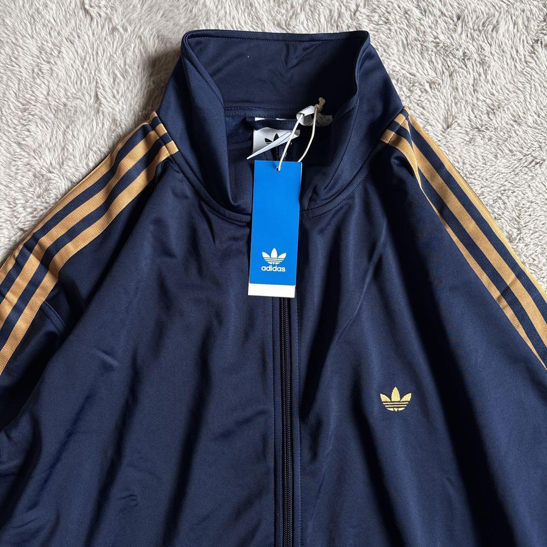 新品 アディダスオリジナルス ファイヤーバード セットアップ ネイビー 2XL