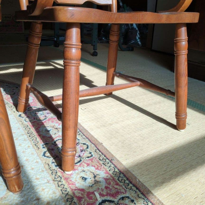 ①値下げ 早いもの勝ち★柏木工 ダイニングチェア 昭和 レトロ リビングチェア