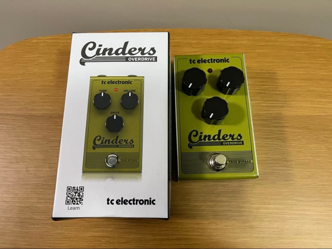 ギター tc electronic cinders overdrive