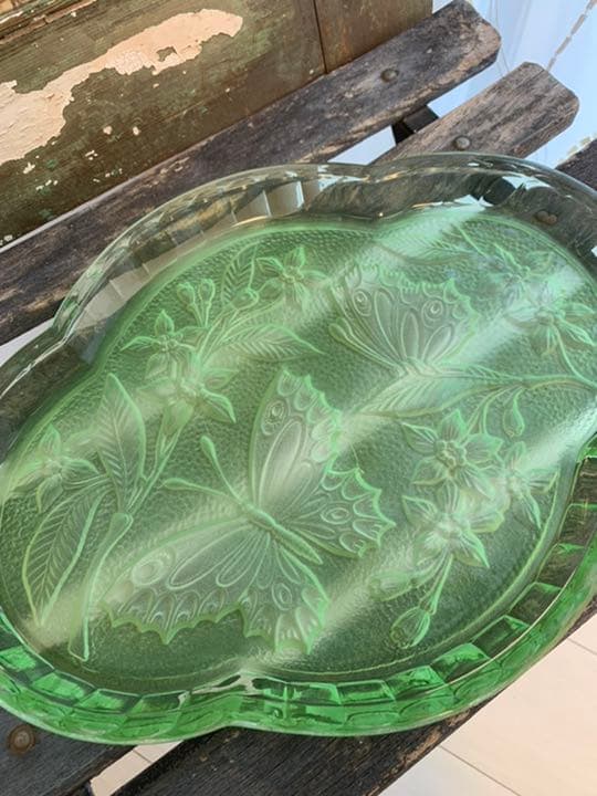 1900年代　イギリス　アンティークガラス　セット