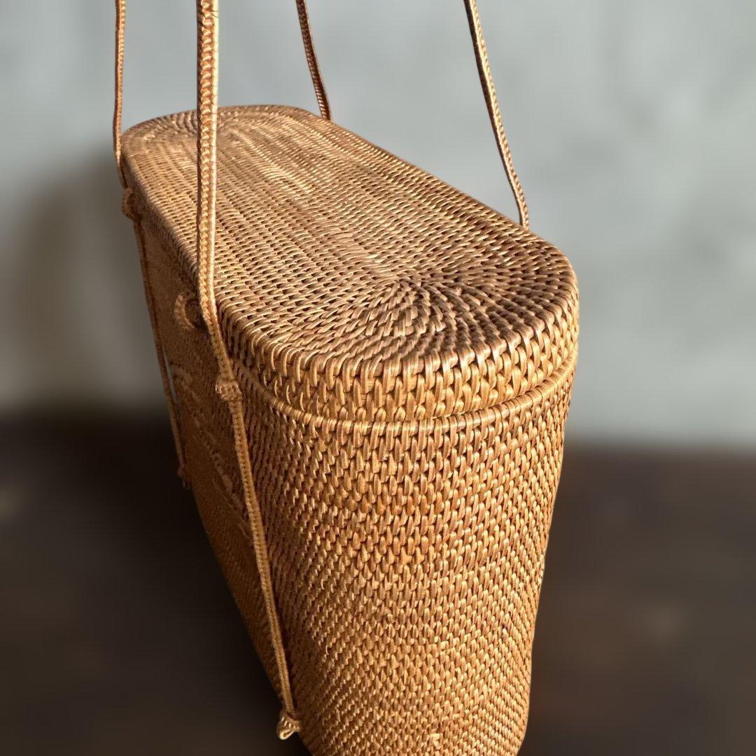 アタかごバッグ　ボックス型