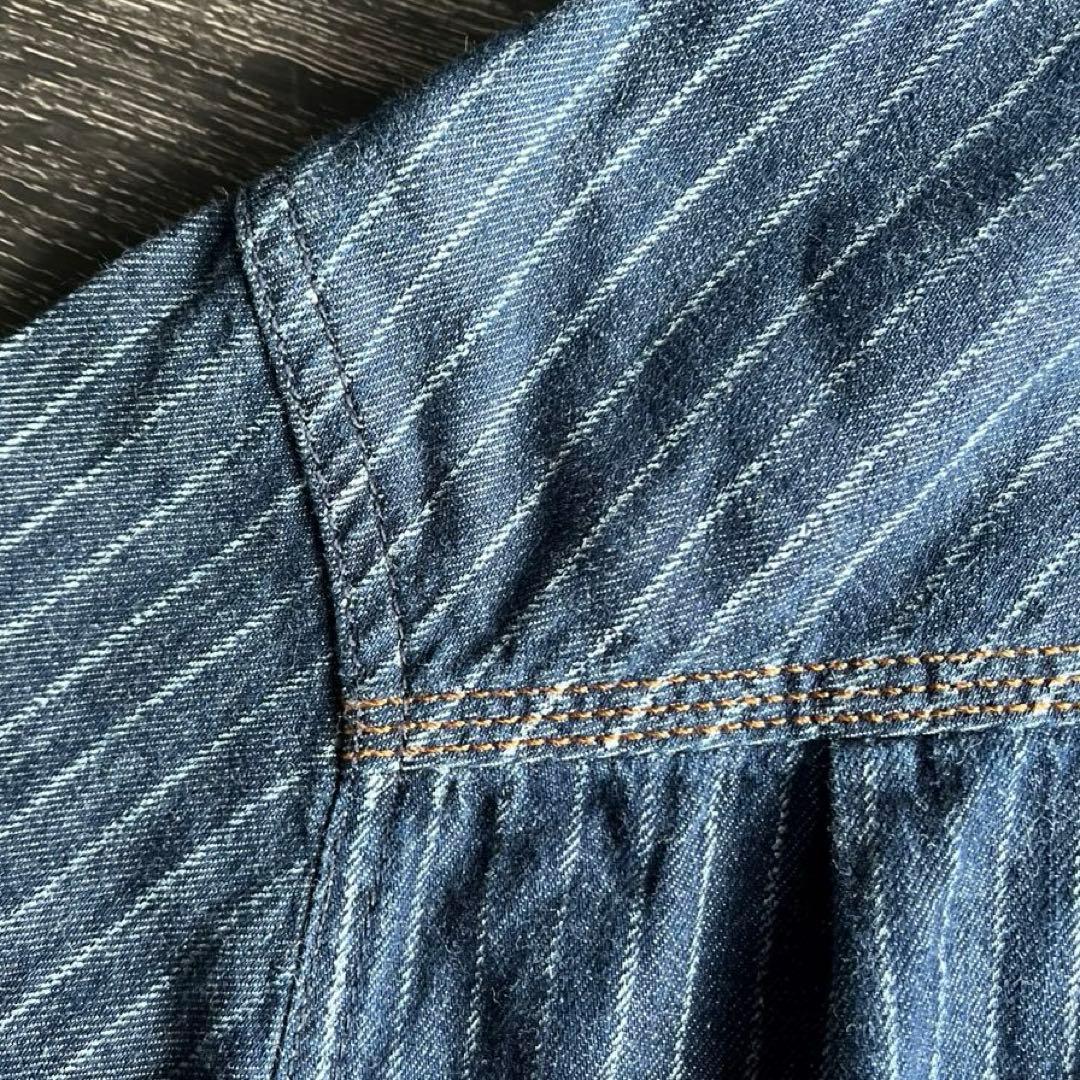 BMW Motorrad 純正 デニムシャツ 厚手 海外サイズＭ（日本Ｌ相当）