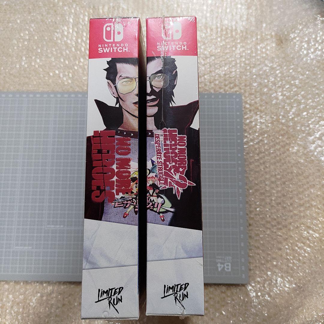 ノーモアヒーローズ1&2 海外限定版　Nintendo Switch