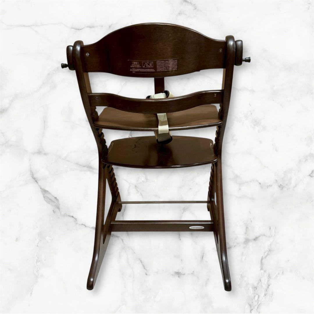 大和屋 ベビーチェア すくすくプラス 木製 ベルト付き yamatoya