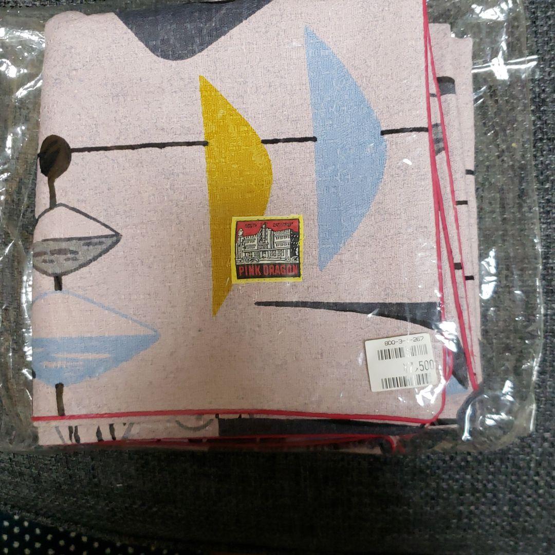 ピンクドラゴンクッションカバー(大)