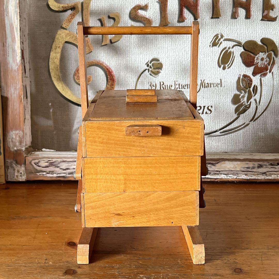 ちょっと小さめサイズのソーイングボックス