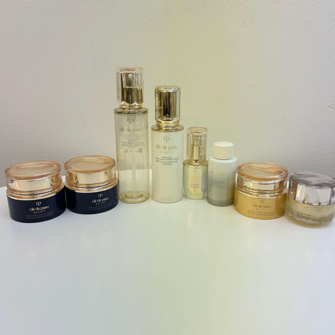【クレ・ド・ポー ボーテ】空容器 8点セット【美容液 空瓶】クレドポー