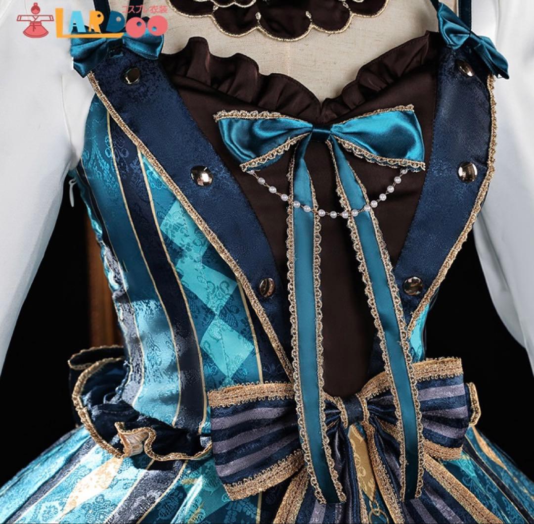 原神　韓国コラボカフェ　リネット　コスプレ フルセット　衣装 Sサイズ靴ウィッグ